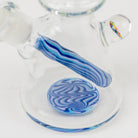 Blue Sky Jammer Mini Rig - Sky Hizzy Glass