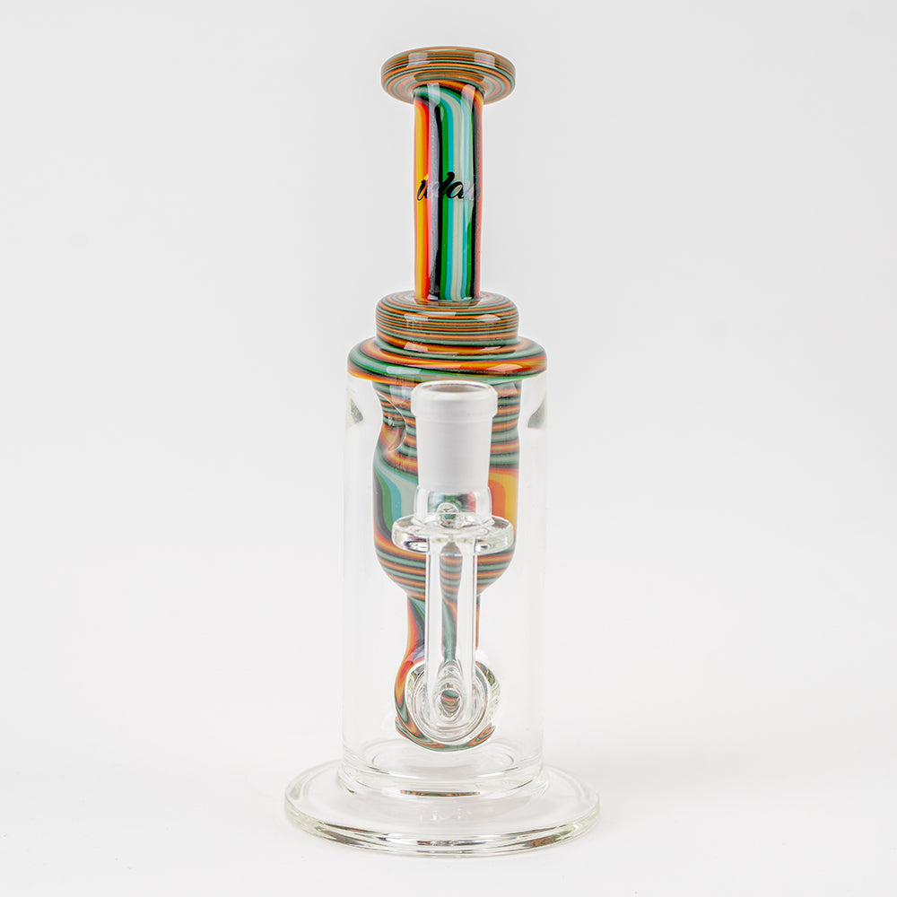 Frozen Fire Mandala Incycler iDab Water Pipe