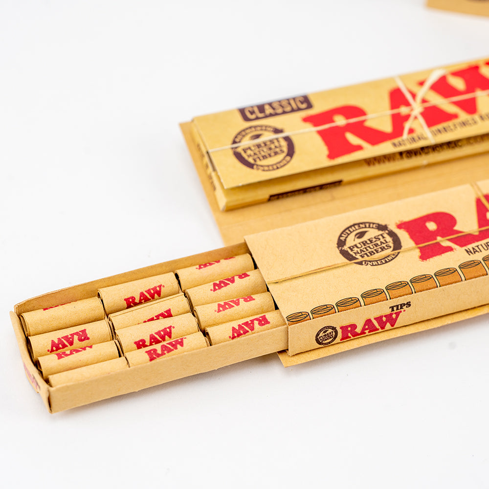 Masterpiece Kingsize Slim Papers & Pre-Rolled Tips Raw