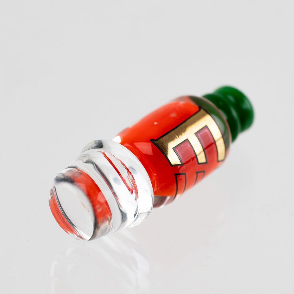 Sriracha Themed Glass Attachment for Puffco Peak - World of Bongs