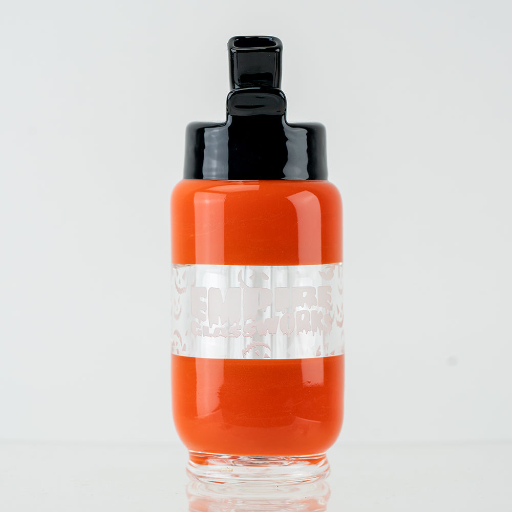 Jack O'Lantern Water Bottle Puffco Peak Glass Attachment Empire Glassworks