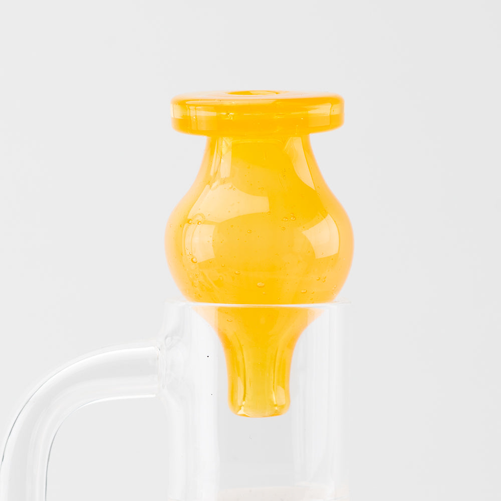 Tangerine Bubble Cap Vigil Glass @vigilglass