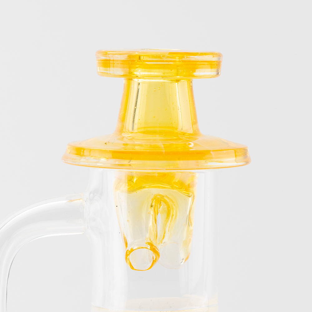 Gold Rays Double Jet Spinner Carb Cap Vigil Glass @vigilglass