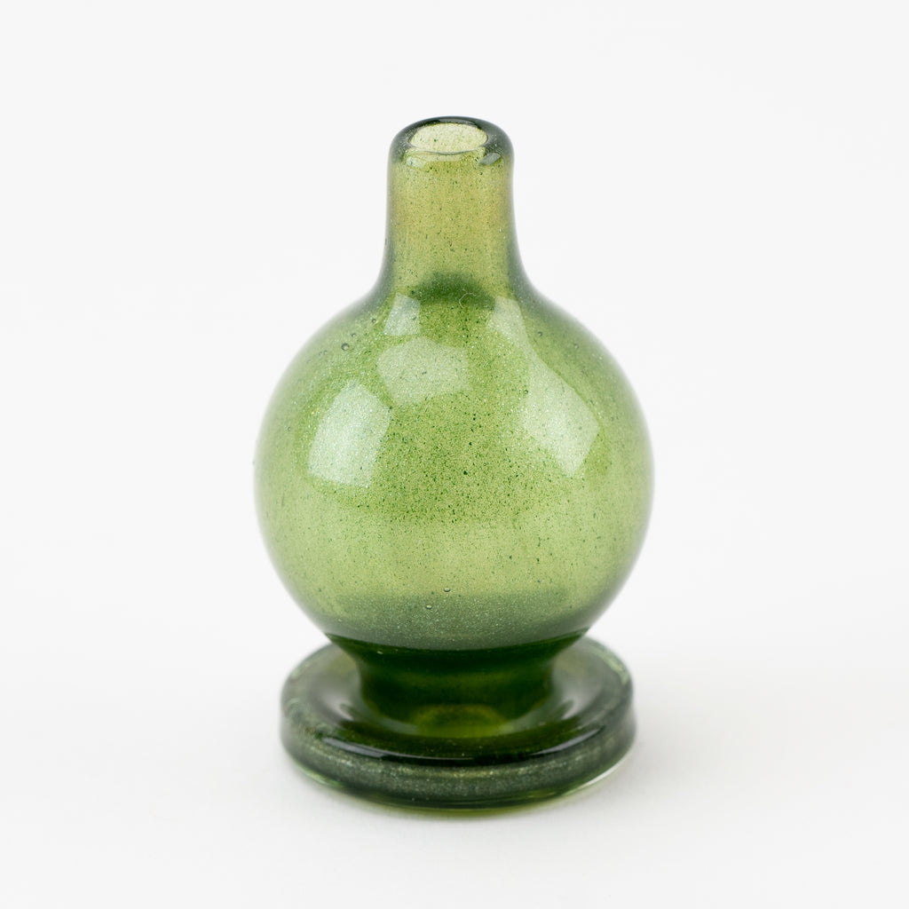Mossy Sparkle Bubble Cap Vigil Glass @vigilglass