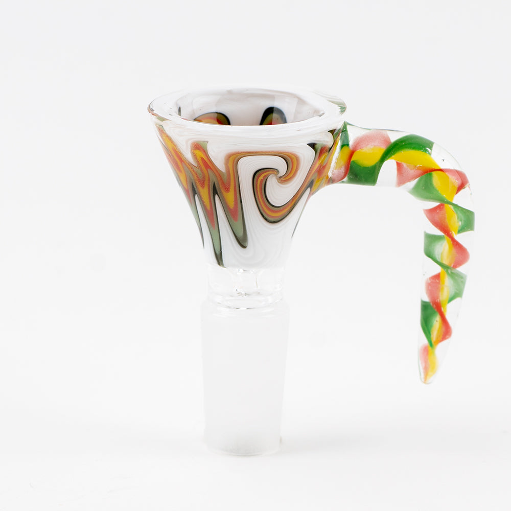 Helix Horn Bowl Piece Empire Glassworks