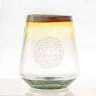 Stemless Garden Wine Glass iDab @idabglass