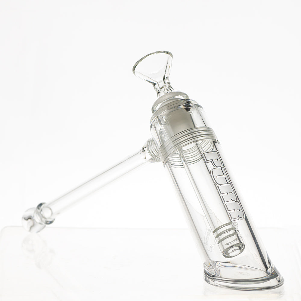 Purr2GO Collapsible Travel Hammer Rig Bubbler Set PuRR Glass