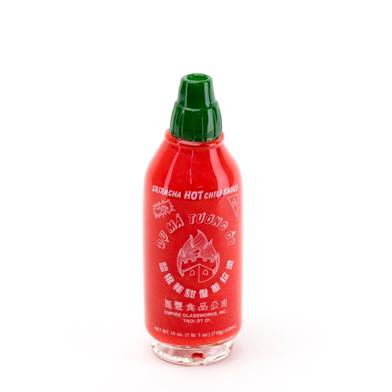 Sriracha Bottle PuffCo Peak Attachment Empire Glassworks Empire Smokes