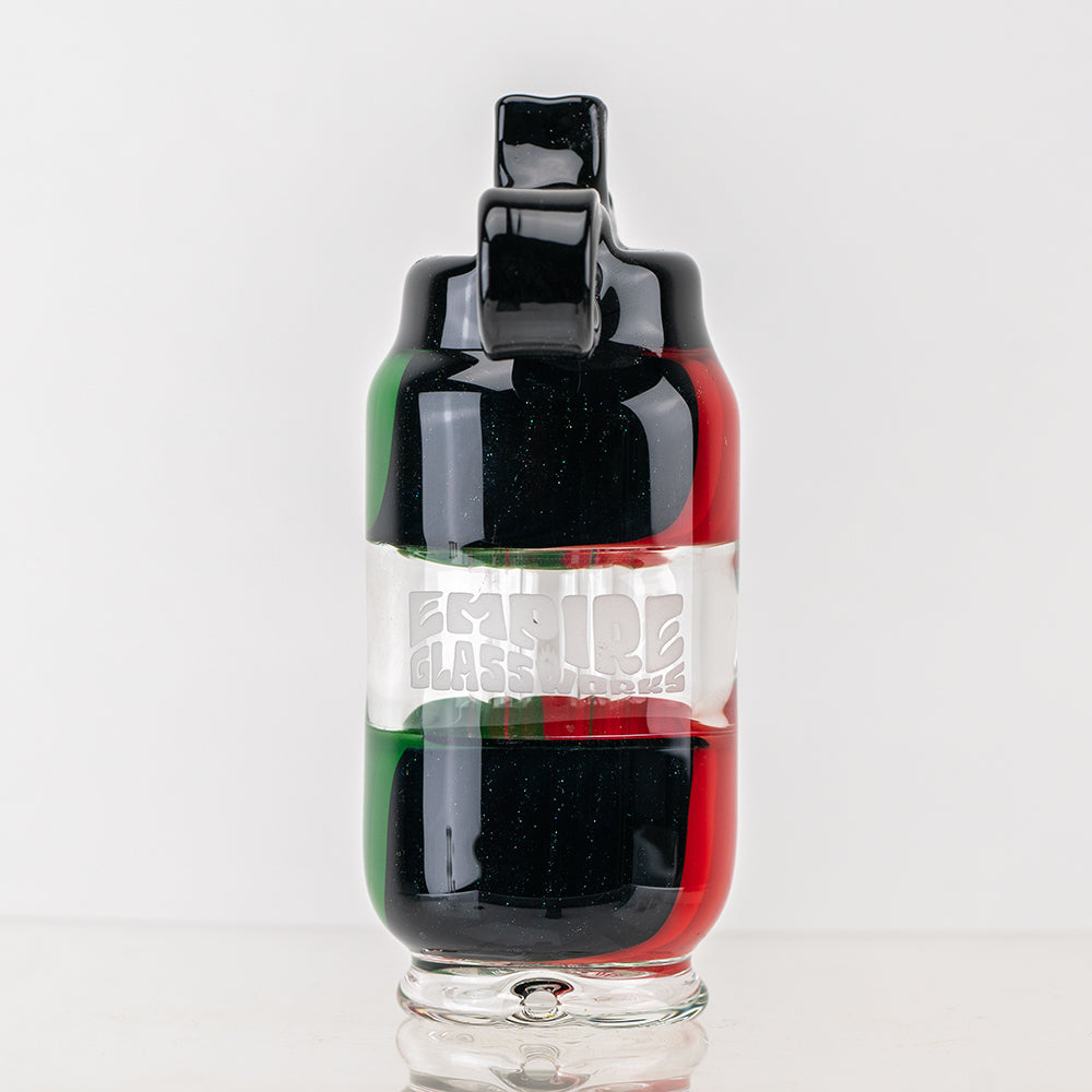 Designer Water Bottle Puffco Peak Glass Attachment Empire Glassworks