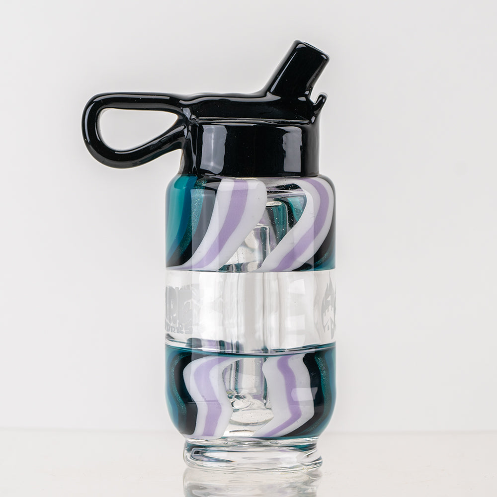 Steel Kitty Water Bottle Puffco Peak Glass Attachment Empire Glassworks