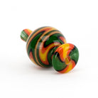 Aqua Works Glass Wavy Wag Bubble Cap - Empire Smokes