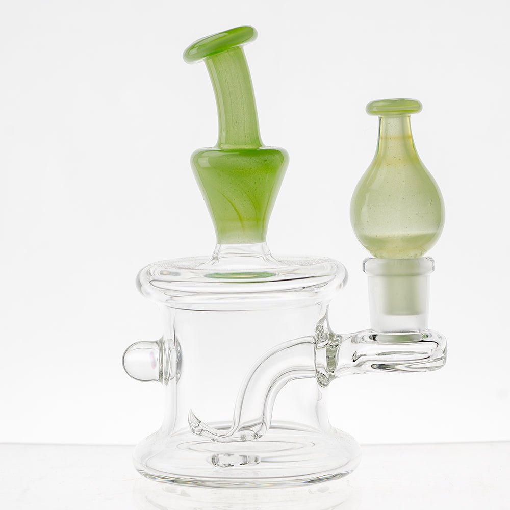 Satin Green Mini Jammer Bubble Cap Set