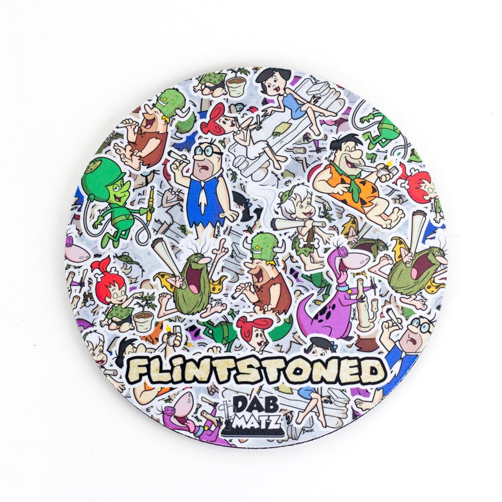 DabMatz Flintstoned Dab Mat - Empire Smokes