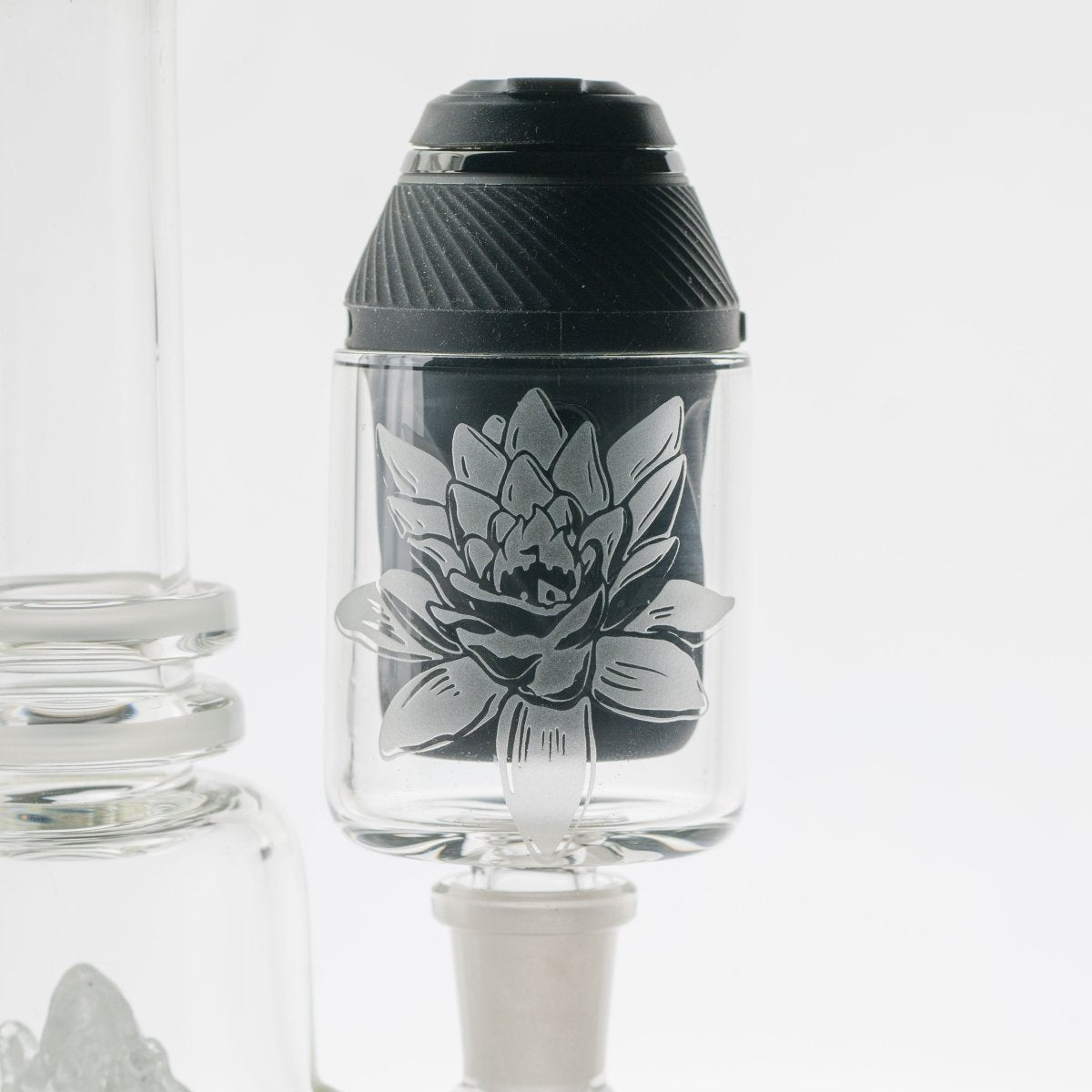 Empire Glassworks  Frosty Lotus Puffco Proxy Glass Attachment
