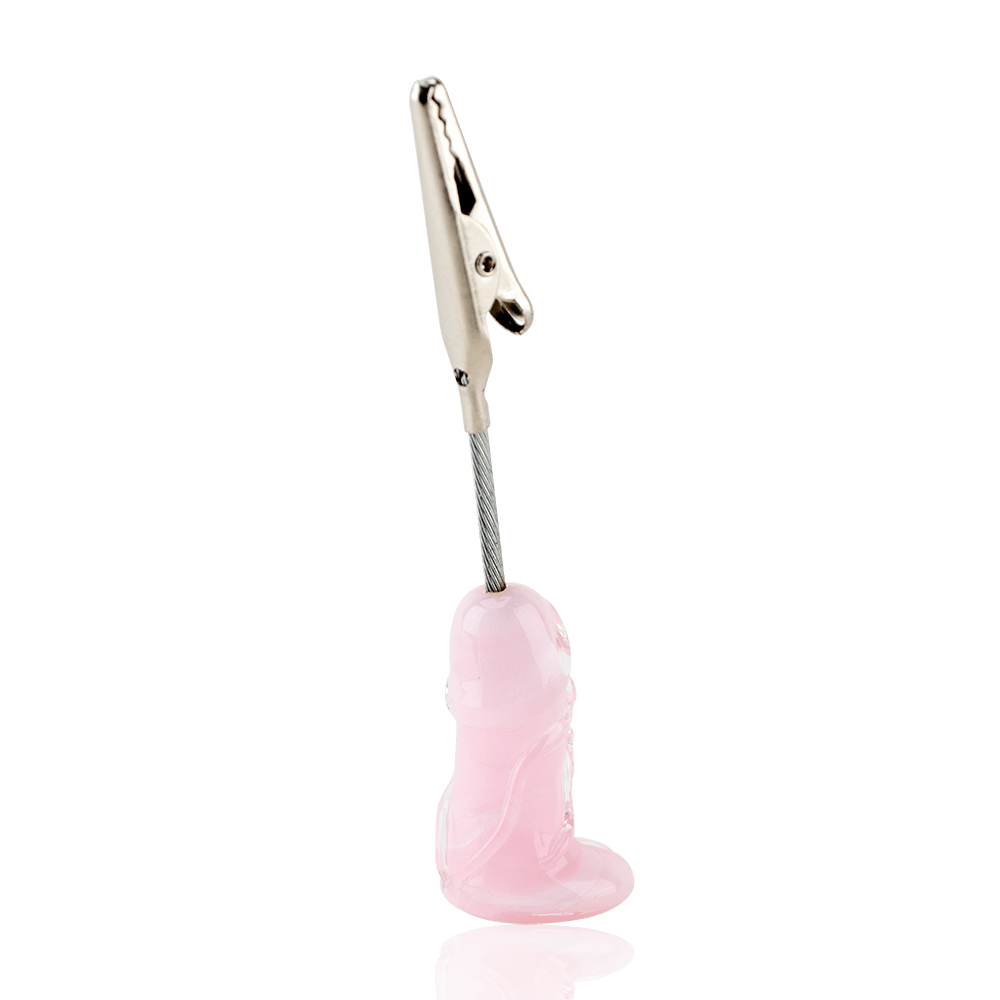 Empire Glassworks Penis Roach Clip
