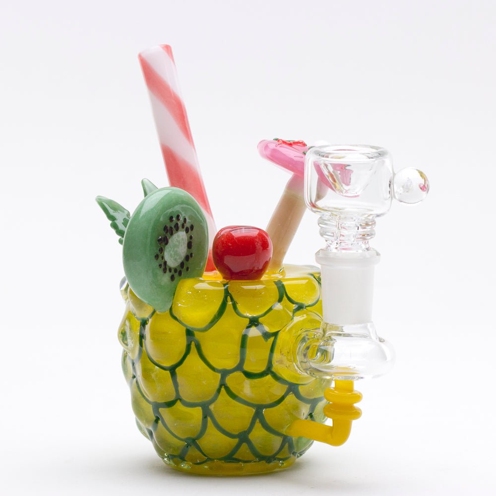 Empire Glassworks Pineapple Paradise Mini Rig | Empire Smokes
