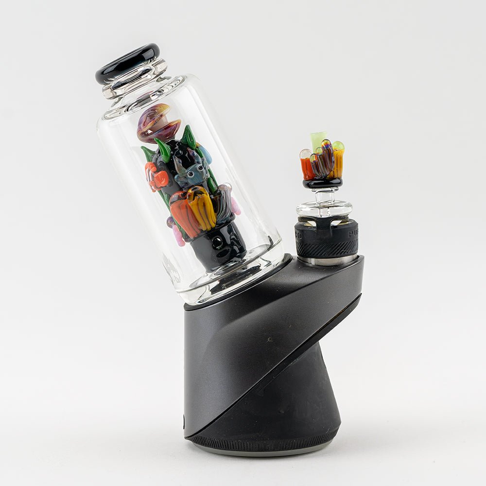 "Save the Seas" Puffco Peak Glass Attachment Empire Glassworks