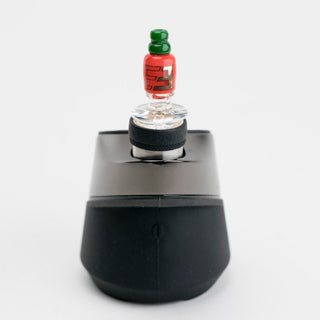 Empire Glassworks Sriracha Bottle Puffco Peak Glass Carb Cap