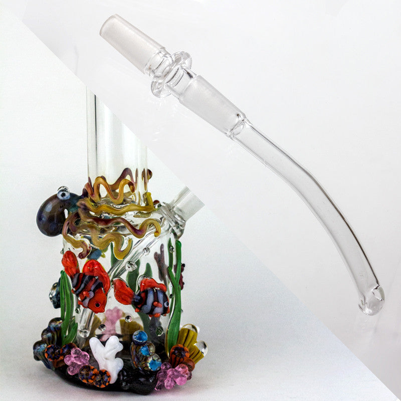 Empire Glassworks - Replacement Downstem - Under the Sea Mini-Tube -  - Downstem - Cloud Culture - 1