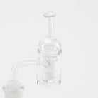 Glass House Fire Bubble Cap Quartz Set - Empire Smokes