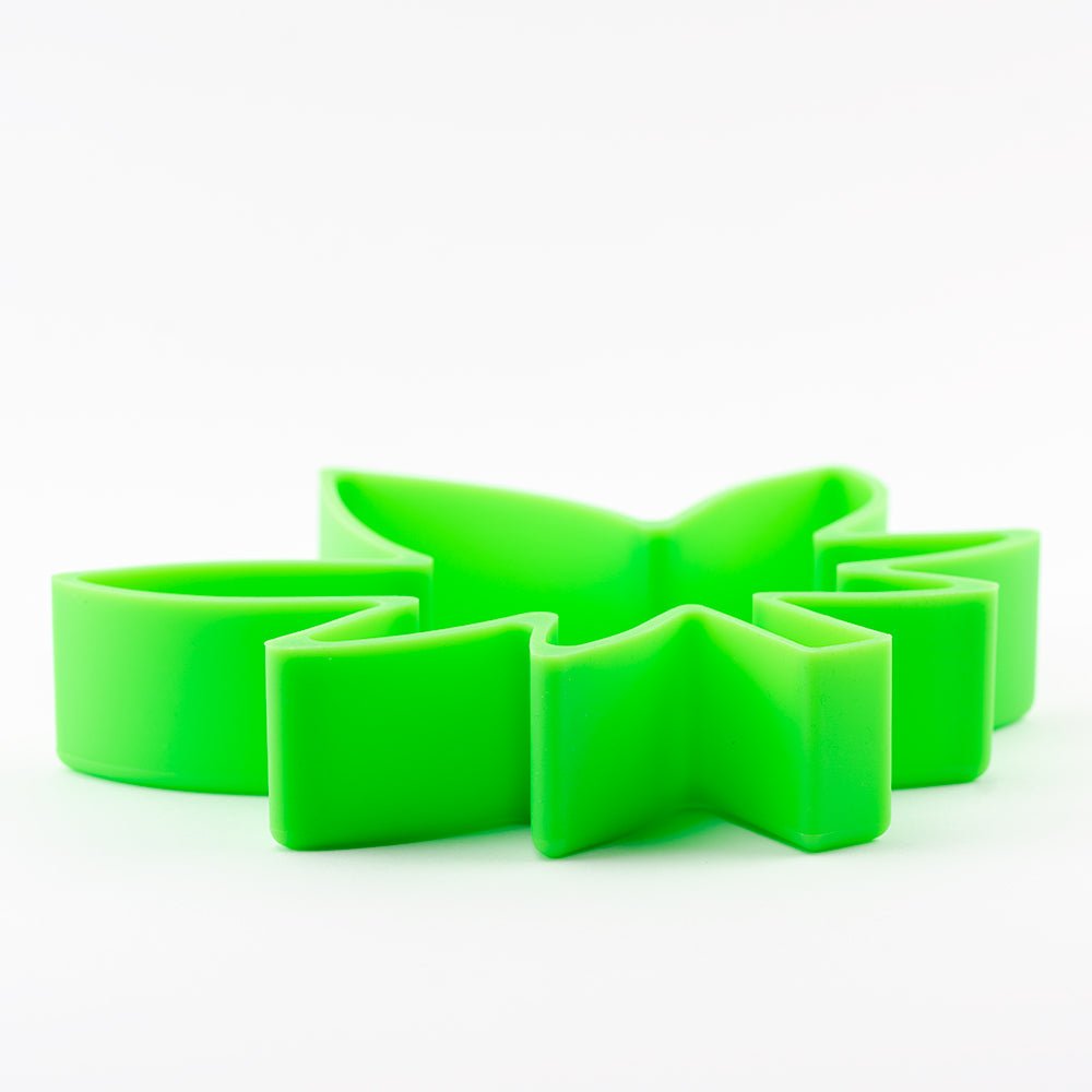 Hemp Leaf Silicone Dish - Empire Smokes