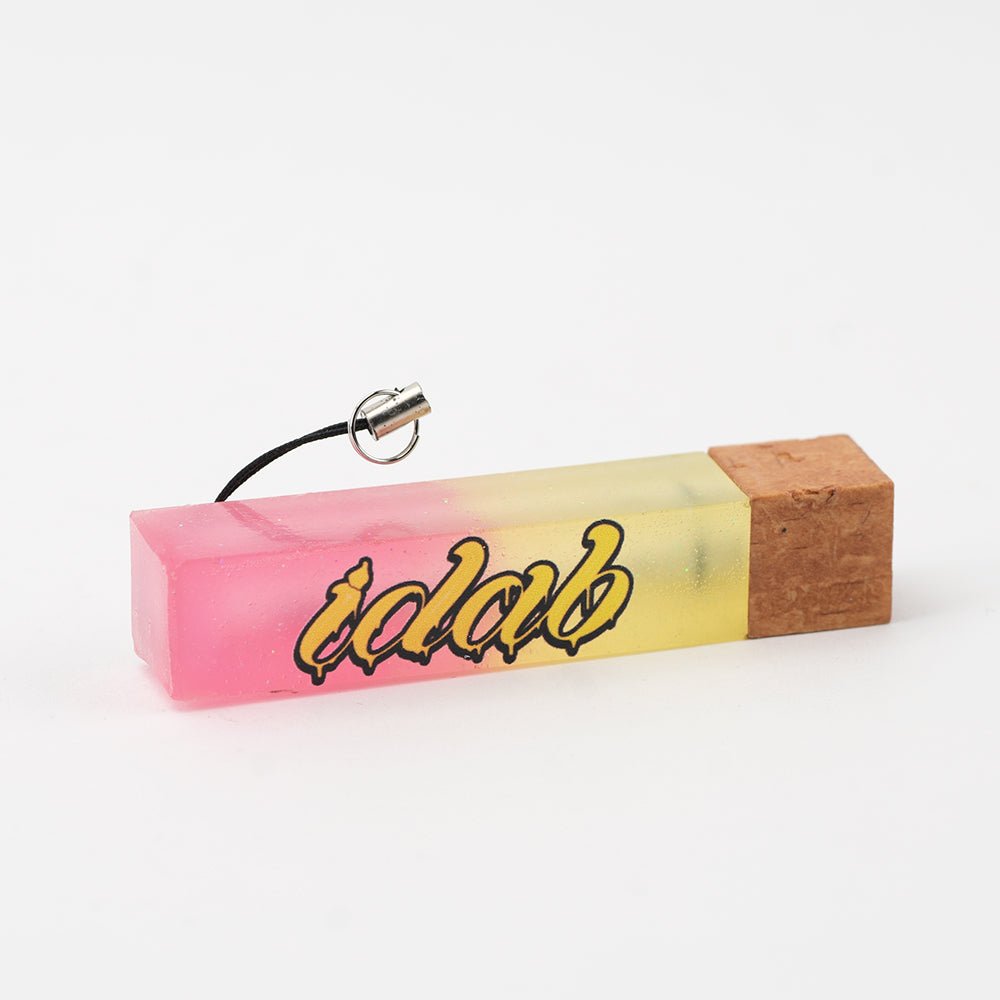 Concealed Keychain Dabber iDab @idabglass Pink Lemonade