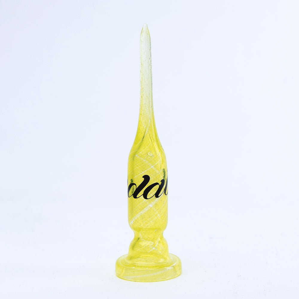 iDab Dichroic Yellow XL Banger Cap & Dabber - Empire Smokes