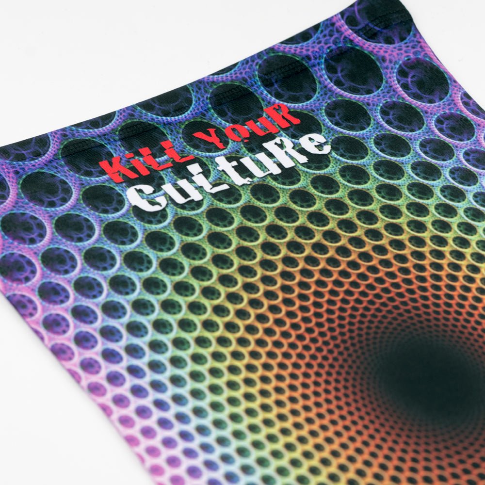 Kill Your Culture Trippy Web Face Neck Gaiter - Empire Smokes