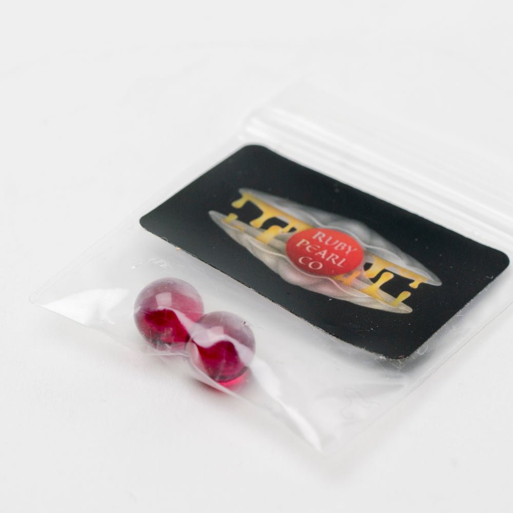 Ruby Pearl Co. 2 - Pack 6mm Ruby Terp Pearls - Empire Smokes