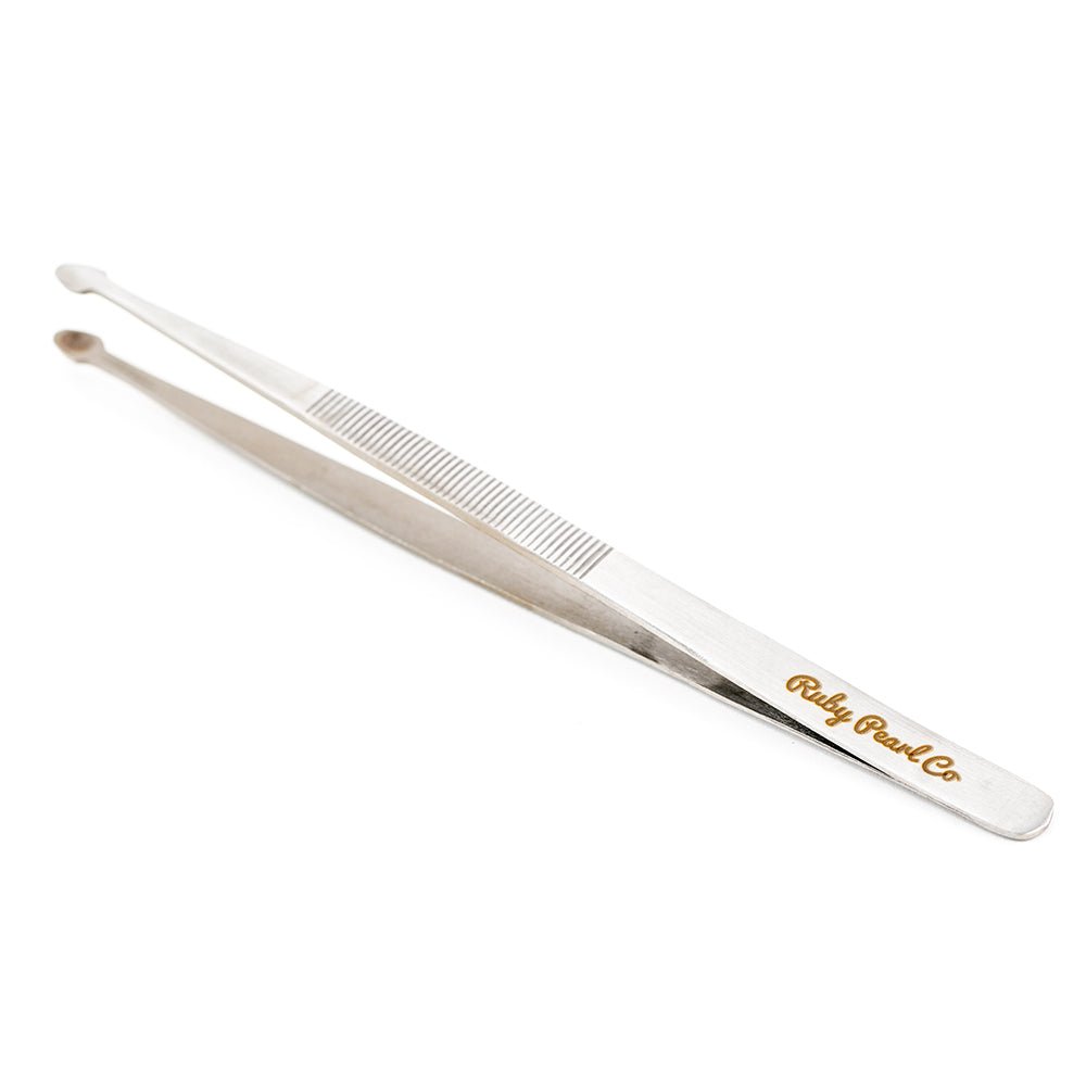 Ruby Pearl Co. Pearl Tweezers - Empire Smokes