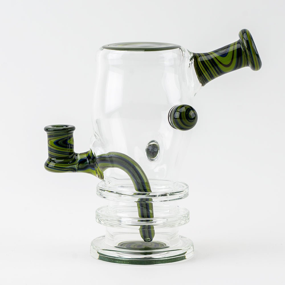 Vigil Glass Green Dazey Wig Wag Mini Rig | Empire Smokes