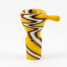 Wiggy Worked 18m Bowl Piece - Yellow